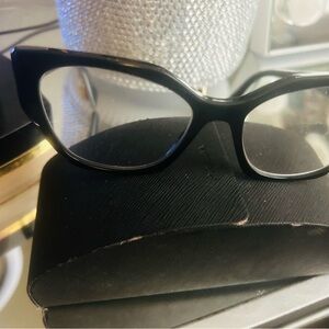 Prada Black Cat-Eye Glasses 💯Authentic